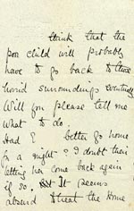 Image of Case 1372 13. Letter from Knoyle Cottage 9 August 1892
 page 2