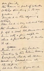 Image of Case 1399 3. Letter from the Great Waldingfield Rectory 31 May 1888
 page 2