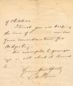Image of Case 1399 11. Letter from the Working Boys' Ladder 11 May 1893
 page 2