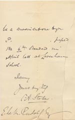 Image of Case 1399 12. Letter from the Great Waldingfield Rectory 17 May 1893
 page 2