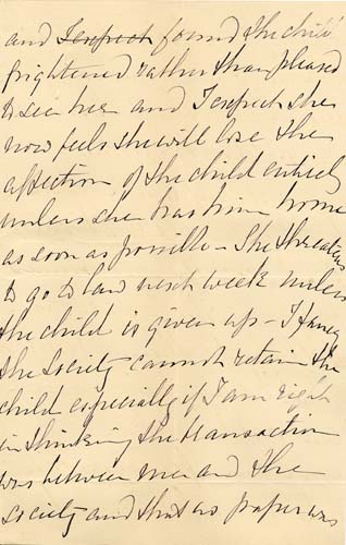 Large size image of Case 2258 6. Letter from Beccles, Suffolk 8 April 1892
 page 3