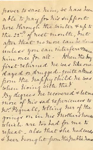 Large size image of Case 2258 10. Letter from Miss Fell 13 February 1893
 page 3