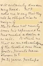 Image of Case 2258 9. Letter from Miss Fell  21 April 1892
 page 2