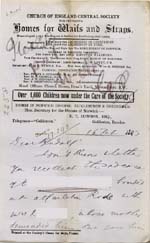 Image of Case 2258 11. Letter from Beccles, Suffolk 16 February 1893
 page 1
