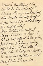 Image of Case 2434 8. Letter from Miss D. 3 April 1894
 page 2