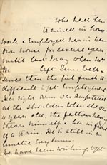 Image of Case 2434 13. Letter from Miss Whitlock  5 January 1905
 page 2