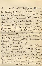 Image of Case 2434 13. Letter from Miss Whitlock  5 January 1905
 page 3