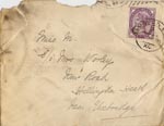 Image of Case 2716 4. Letter and Christmas card to M. from her brother 26 January 1891
 page 1
