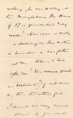 Image of Case 2716 6. Letter from Revd Adderley 13 February 1891
 page 3