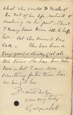 Image of Case 3271 10. Letter from F's employer, Miss G. Scott to Edward Rudolf  20 January 1907
 page 3