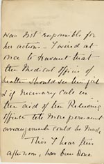 Image of Case 3271 11. Letter from F's employer, Miss G. Scott to Edward Rudolf  22 January 1907
 page 2