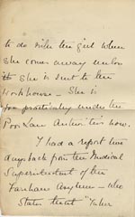 Image of Case 3271 14. Letter from F's employer, Miss G. Scott to Edward Rudolf  30 January 1907
 page 2