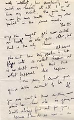 Image of Case 3271 29. Letter from Revd Hollins to Miss Maitland  1 October 1908
 page 2