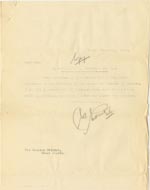 Image of Case 3303 15. Letter from the Pimlico House-Boys Brigade to the Cornwall Coastguard 13 December 1902
 page 1