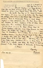 Image of Case 3392 1. Application to Waifs and Strays' Society 29 November 1892
 page 3