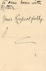 Image of Case 3628 2. Letter from A's brother 30 November 1893
 page 2