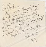 Image of Case 3695 2. Letter from Edward Rudolf to Mr. Fowle 4 March c.1898
 page 1