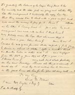 Image of Case 3695 6. Letter from Miss Faulkner 27 March 1898   
 page 2
