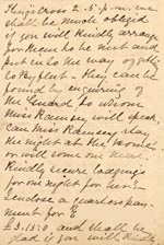 Image of Case 4129 2. Letter from the Home for Friendless Girls 14 February 1894
 page 2