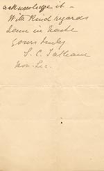 Image of Case 4129 2. Letter from the Home for Friendless Girls 14 February 1894
 page 3