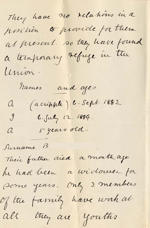 Large size image of Case 4166 2. Letter from Revd N.  15 February 1894
 page 2