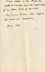 Image of Case 4166 3. Letter from Revd N.  21 February 1894
 page 2