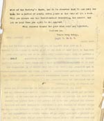 Image of Case 4171 9. Copy letter from Revd Edward Rudolf responding to the above letter  17 October 1900
 page 2
