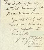 Image of Case 4171 13. Letter from Mr Davies of St Deniol's Home accepting the boys  27 October 1900
 page 2