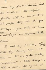 Image of Case 4171 26. Letter from Mrs B. saying that the family had decided to have the boys home immediately  27 March 1901
 page 2