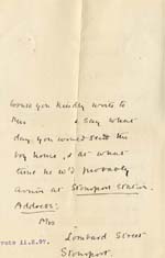 Image of Case 4179 2. Letter from Revd M. 10 February 1897
 page 2