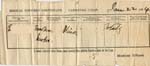 Image of Case 4199 2. Medical certificate from Carnarvon Workhouse confirming E's mother's blindness  22 January 1894
 page 1