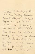 Image of Case 4215 8. Letter from Sister-in-Charge, St Mary's Home to Miss Butler, St Saviour's Home  15 June 1896
 page 2