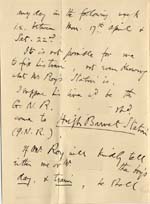 Image of Case 4220 3. Letter from Revd E. 15 April 1899
 page 2