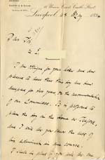 Image of Case 4284 4. Letter from George Norris  11 May 1894
 page 1