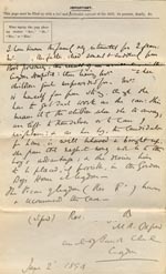 Image of Case 4314 1. Application to Waifs and Strays' Society  31 May 1894
 page 3