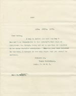 Image of Case 4751 6. Copy of letter from Edward Rudolf to Miss Stewart  11 April 1899
 page 1