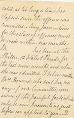 Image of Case 4770 6. Letter to Miss Sanders from Miss Briscoe 9 April 1895
 page 2