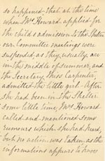 Image of Case 4770 6. Letter to Miss Sanders from Miss Briscoe 9 April 1895
 page 3