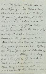 Image of Case 4776 2. Letter from Miss Savage  27 March 1895
 page 2