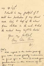Image of Case 4776 4. Letter from St Mary's  18 April 1895
 page 2