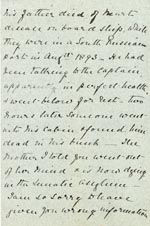 Image of Case 4776 5. Letter from Miss Savage  27 April 1895
 page 2