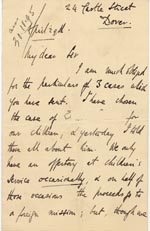 Image of Case 4776 6. Letter from St Mary's  29 April 1895
 page 1