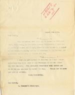 Image of Case 4776 11. Letter to the Matron, St Michael's Orphanage  5 August 1903
 page 1