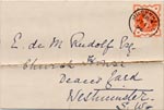 Image of Case 5008 8. Postcard from Matron A. Gilder 17 July 1896
 page 1