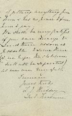 Image of Case 5504 3. Letter from St Michael's Home 14 August 1896
 page 3