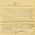 Image of Case 5504 7. Letter to St Faith's Home 1 March 1904
 page 1
