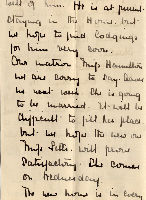Large size image of Case 5929 2. Letter from the Honorary Secretary of the Rock Ferry Home  5 April 1897
 page 3