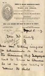 Image of Case 5929 2. Letter from the Honorary Secretary of the Rock Ferry Home  5 April 1897
 page 1