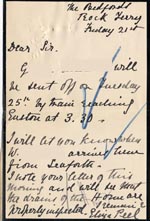 Image of Case 5929 6. Letter from Eliza Peel, Rock Ferry  21 August 1903
 page 1