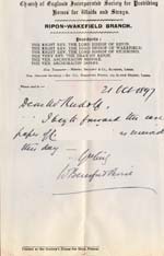 Image of Case 5976 5. Letter from W. Beresford Peirse  21 October 1897
 page 1